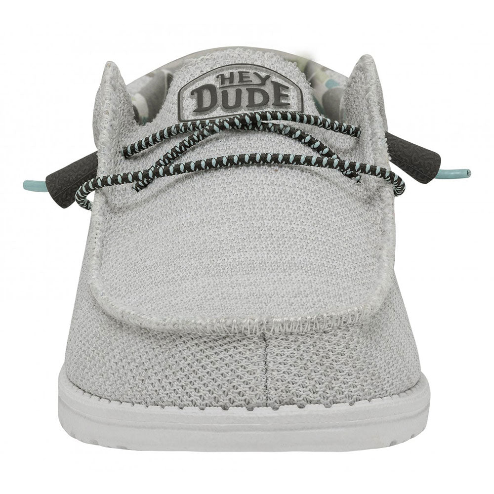 Scarpe Uomo HEY DUDE linea Wally Sox Triple Needle colore Star White