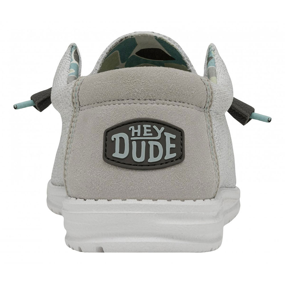 Scarpe Uomo HEY DUDE linea Wally Sox Triple Needle colore Star White