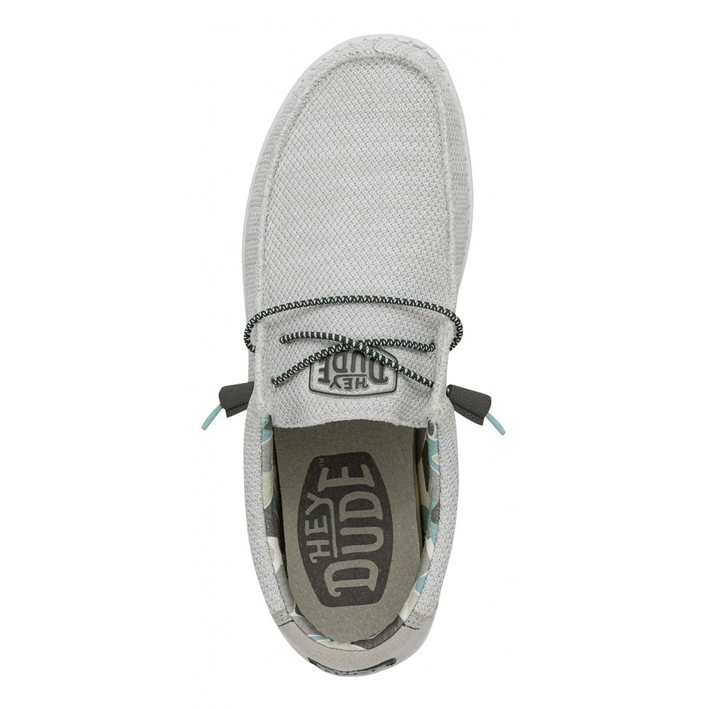 Scarpe Uomo HEY DUDE linea Wally Sox Triple Needle colore Star White