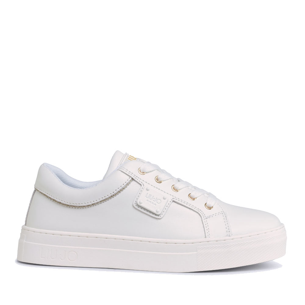Scarpe LIU JO Sneakers Alicia 204 in Pelle Bianca