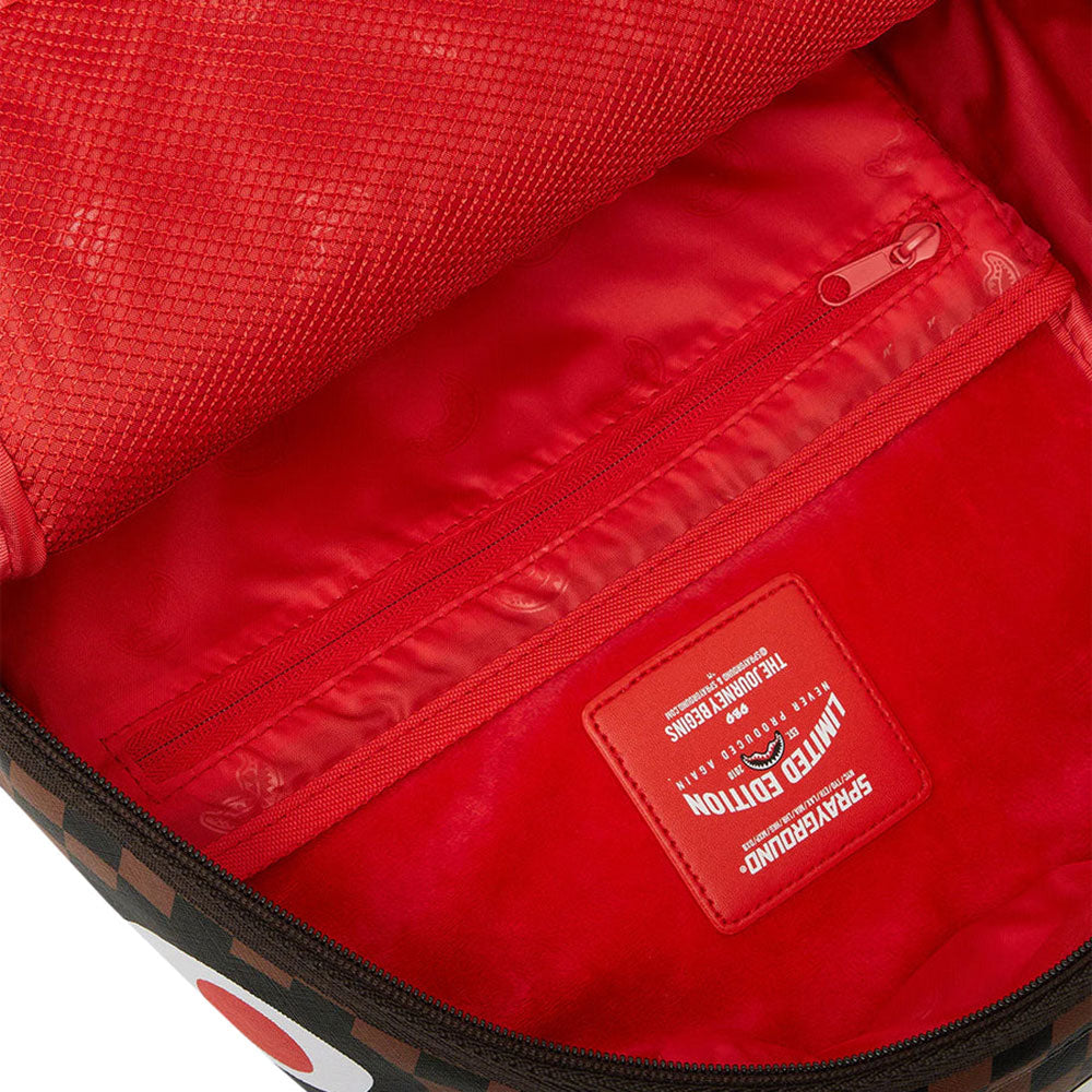 SPRAYGROUND Rucksack mit Sip Camo Akzentdruck DLXSV