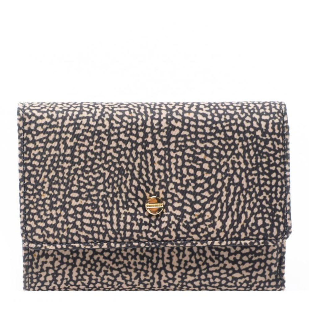 Portafoglio Donna Medium con Pattina BORBONESE in Nylon Riciclato