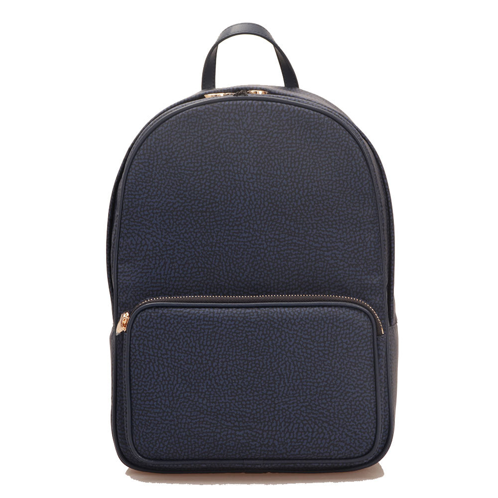 Zaino Donna BORBONESE in Tessuto linea Portrait Jet Op colore Blu
