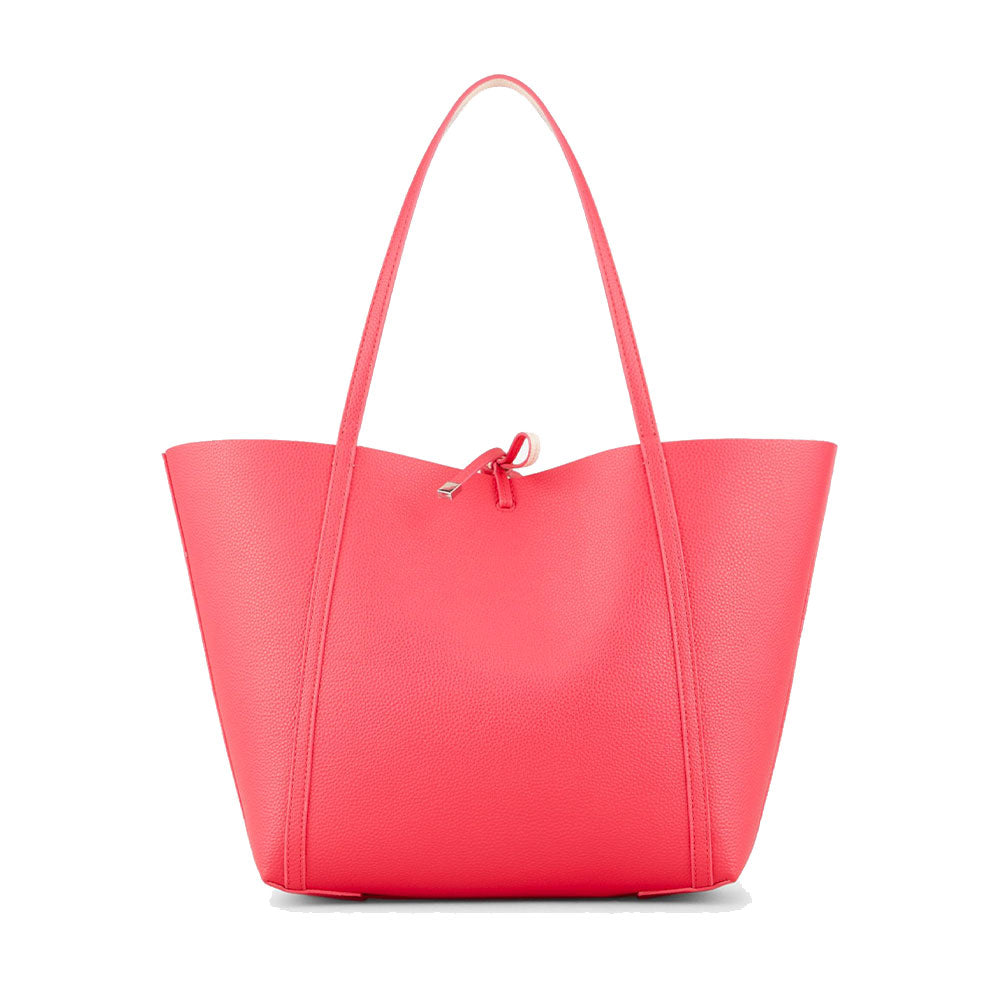 Borsa Donna Reversibile ARMANI EXCHANGE Shopping a Spalla colore Nude - Highlight
