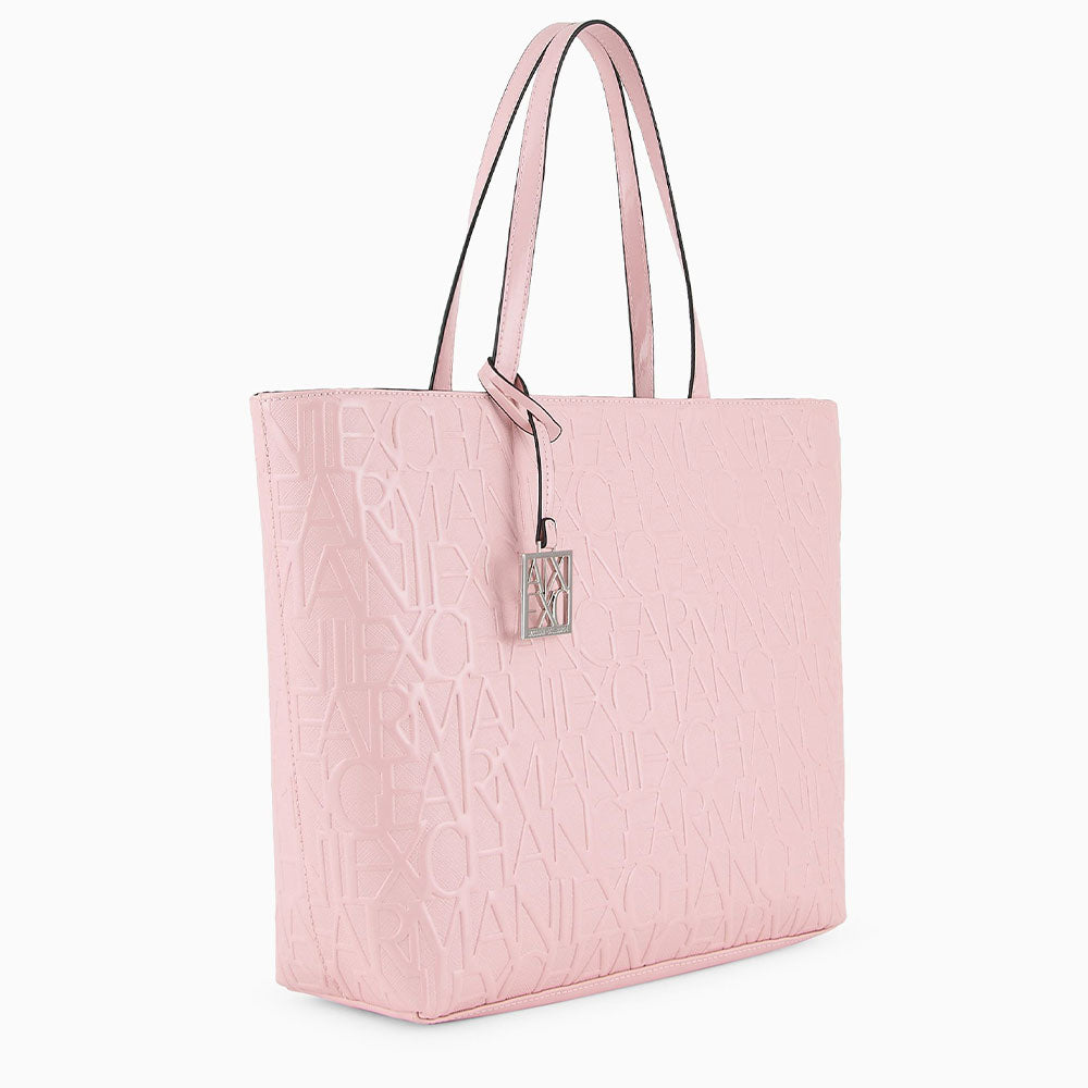 Borsa Donna ARMANI EXCHANGE Shopping a Spalla colore Pink Stop
