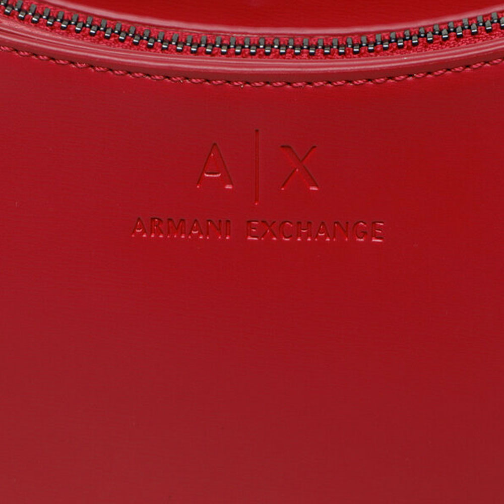 Borsa Donna a Spalla Piccola Armani Exchange Colore Bloom in Materiale Riciclato