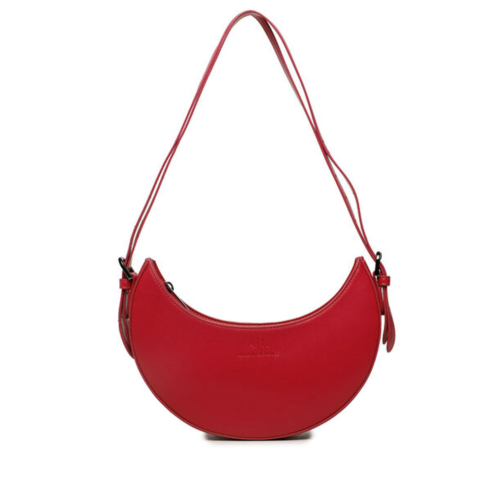 Borsa Donna a Spalla Piccola Armani Exchange Colore Bloom in Materiale Riciclato