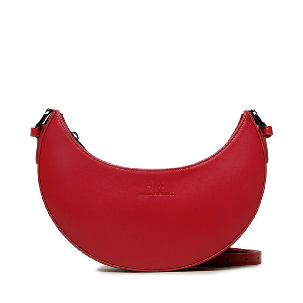 Borsa Donna a Spalla Piccola Armani Exchange Colore Bloom in Materiale Riciclato