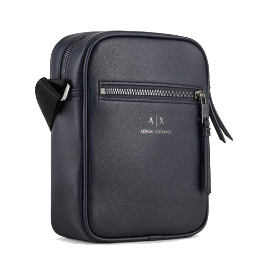 Borsello Uomo Armani Exchange Colore Blue Chiuso Con Zip