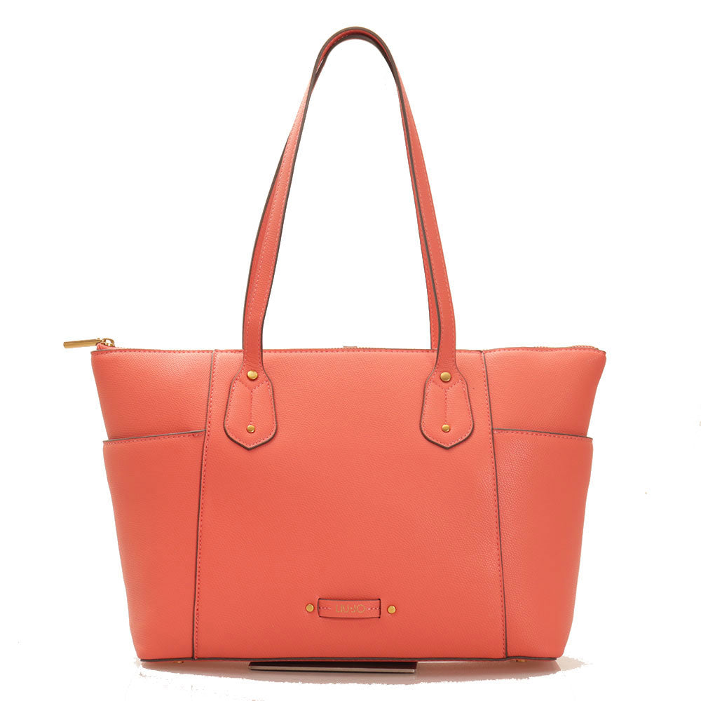 Borsa Donna a Spalla LIU JO Ecosostenibile colore Chili