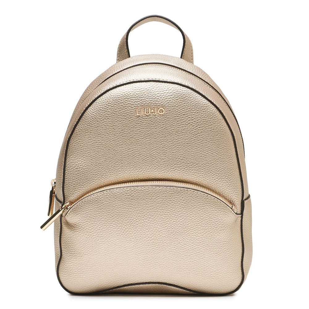 Zaino Donna LIU JO effetto Bottalato Light Gold AF3380