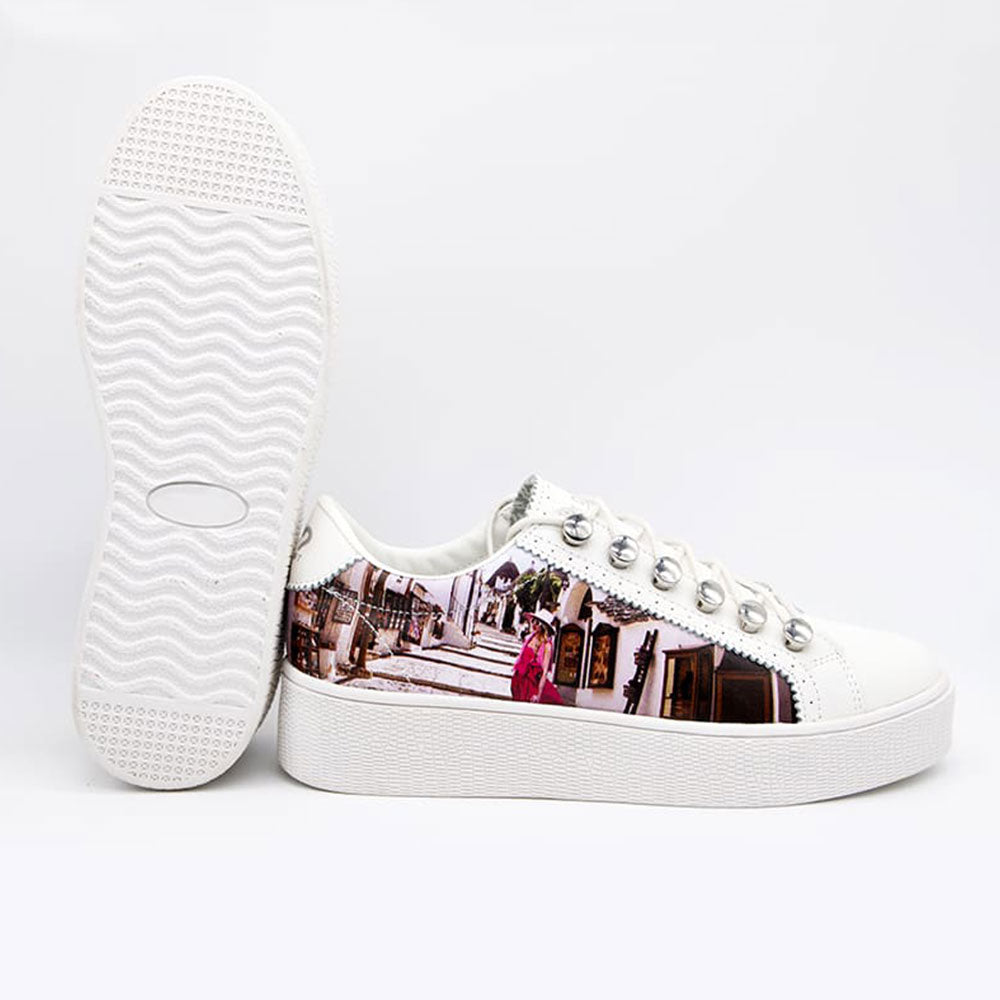 Scarpe Donna Y Not Sneakers Stampa Alberobello