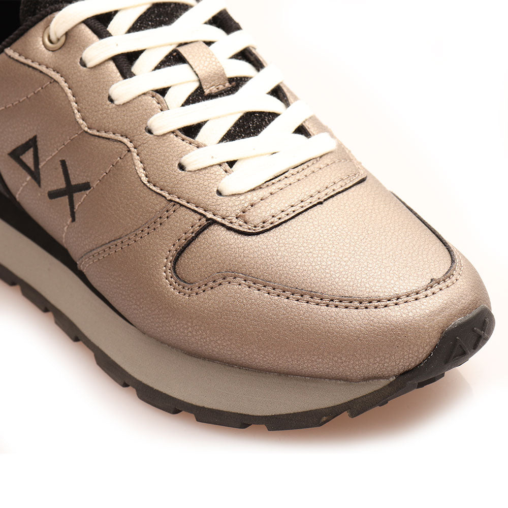 Scarpe Donna Sun68 Sneakers Ally Back Glitter Argento Z40210