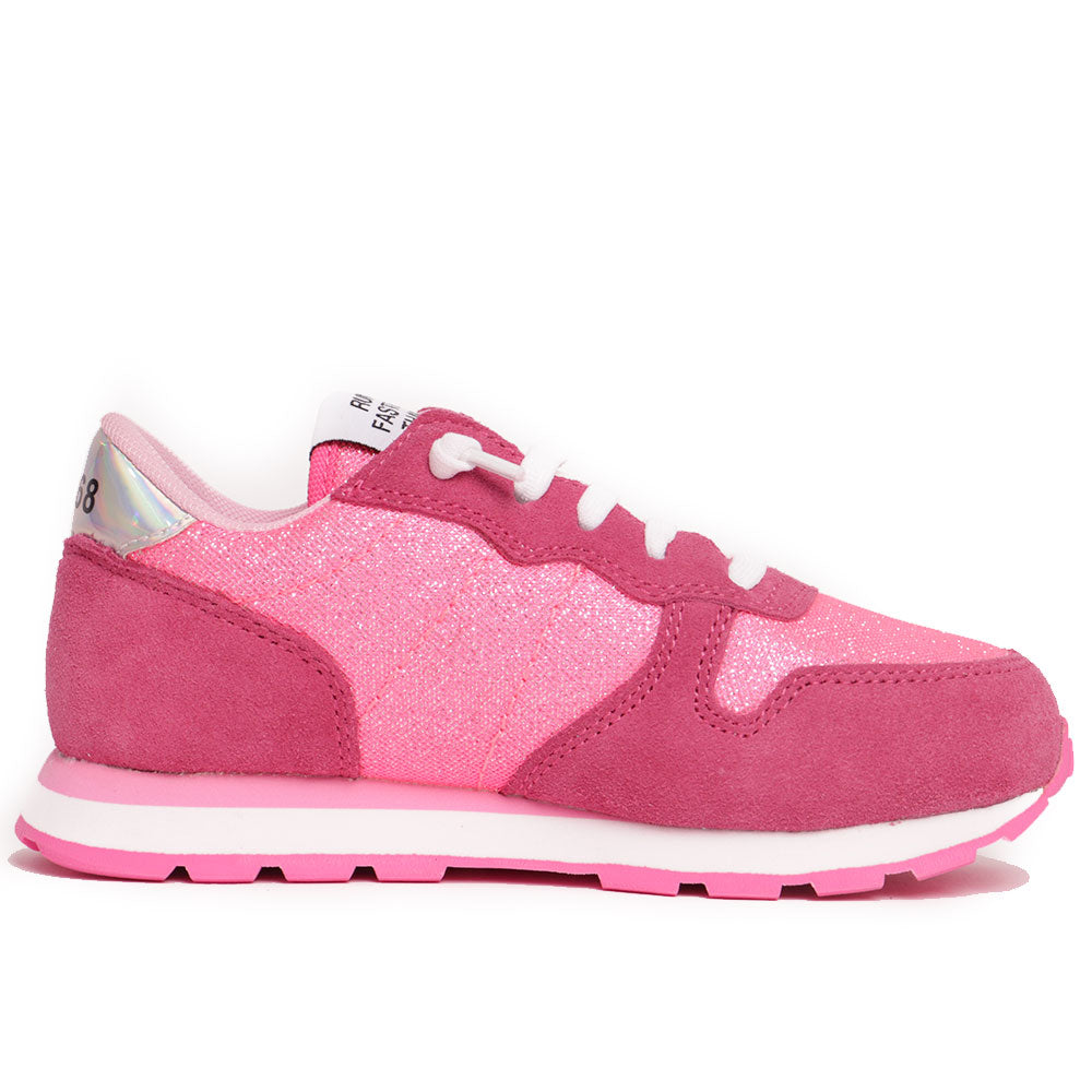 Scarpe Bambina SUN 68 Sneakers Girl's Ally Glitter Fuxia