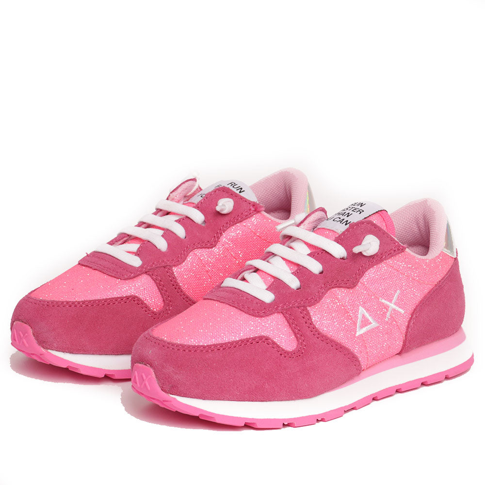 Scarpe Bambina SUN 68 Sneakers Girl's Ally Glitter Fuxia