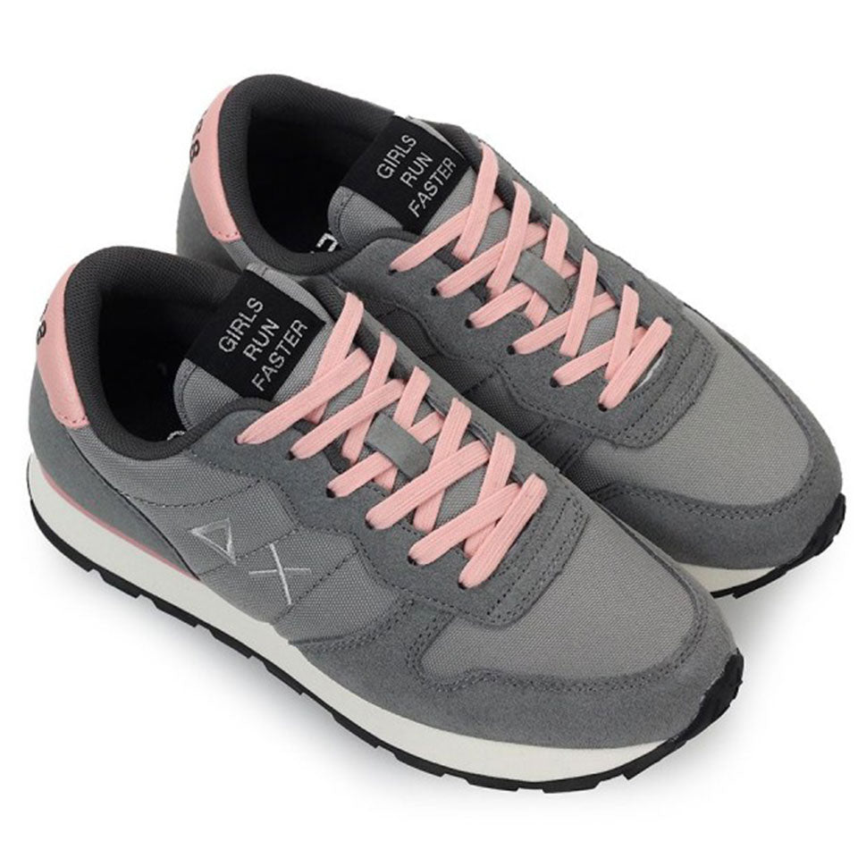 Scarpe Donna Sun68 Sneakers Ally Solid Grigio Chiaro