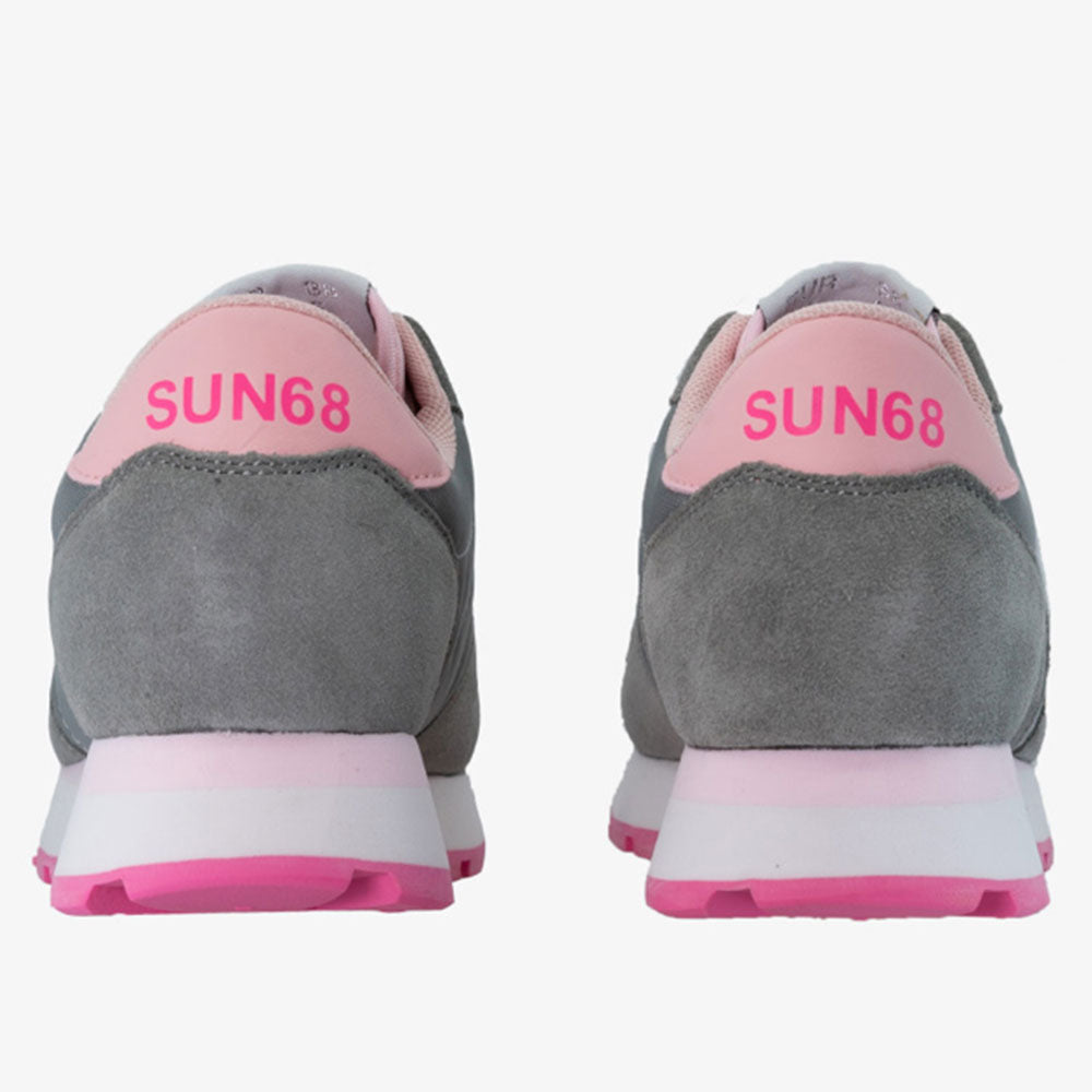 Scarpe Donna Sun68 Sneakers Ally Solid Nylon Grigio Medio