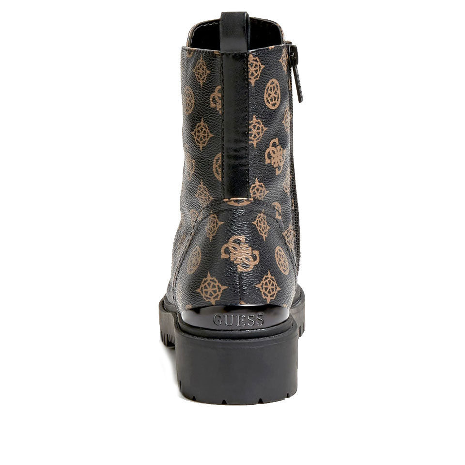 Scarpe Donna GUESS linea Oxana Anfibio colore Brown Multi