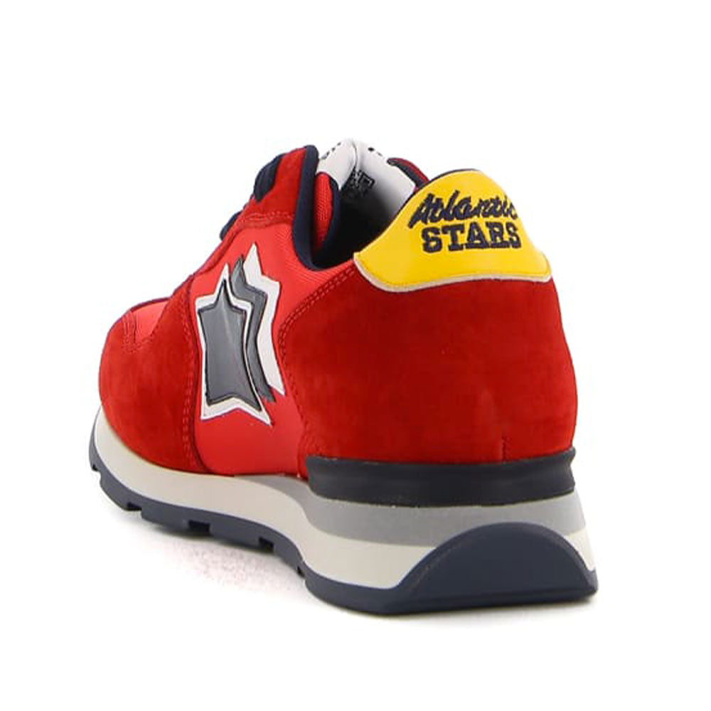 Scarpe Uomo ATLANTIC STARS Sneakers Linea Antares Colore Ketchup and Maio