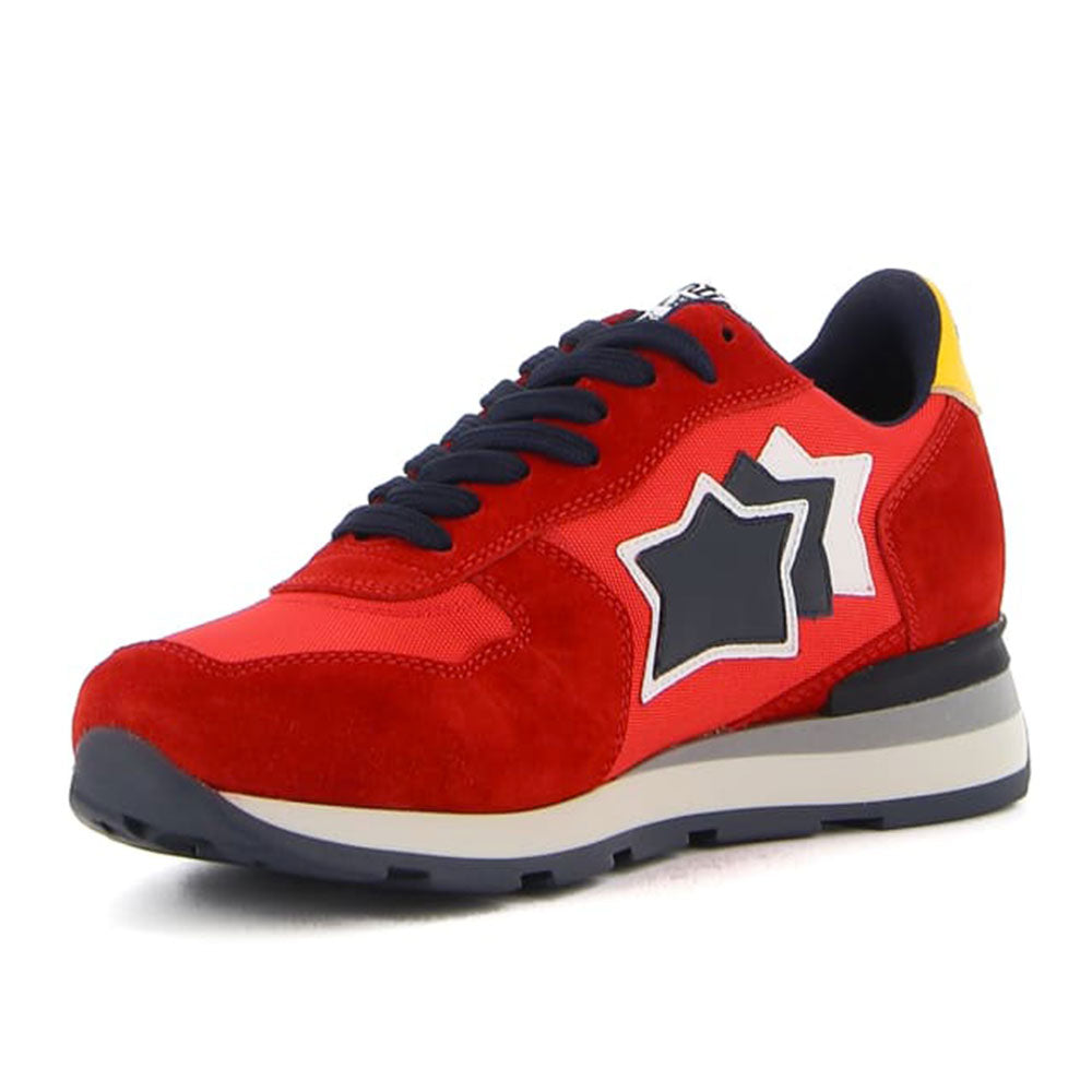 Scarpe Uomo ATLANTIC STARS Sneakers Linea Antares Colore Ketchup and Maio