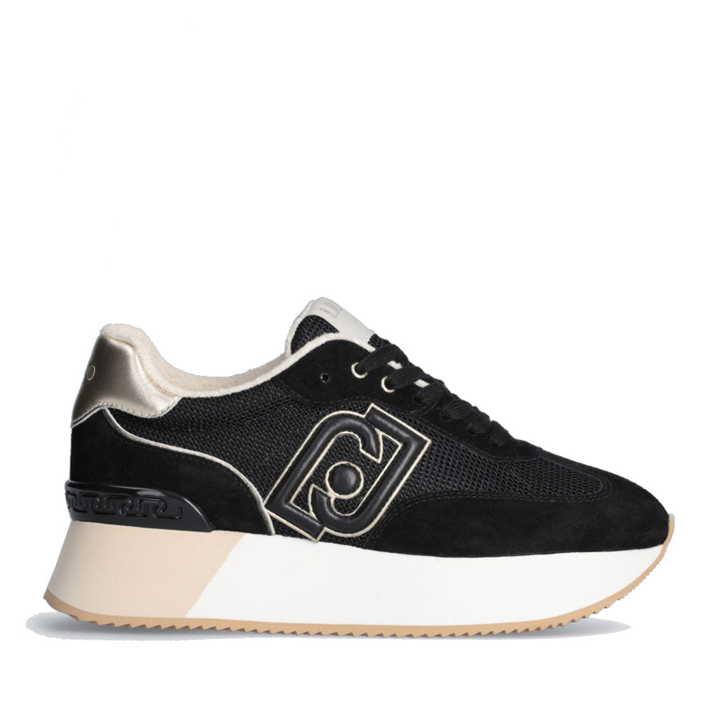 Sneakers à plateforme en denim couloer bleu Liu Jo Sneakers à plateforme en denim couloer bleu Liu Jo