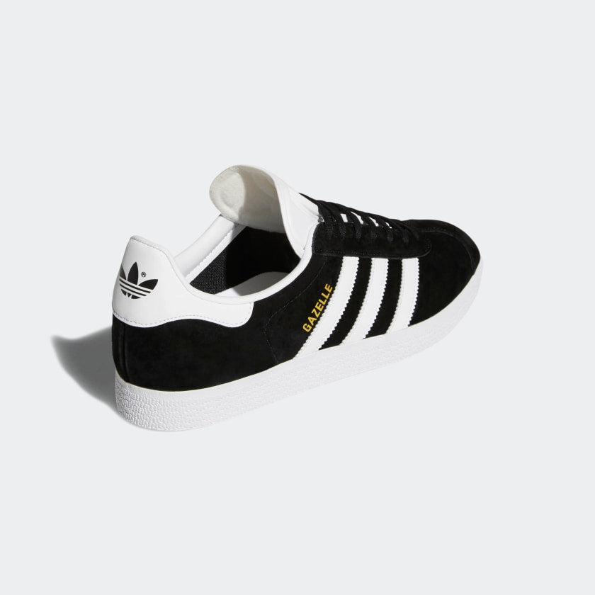 Scarpe Uomo ADIDAS Sneakers linea Gazelle in Nabuk colore Nero e Bianco