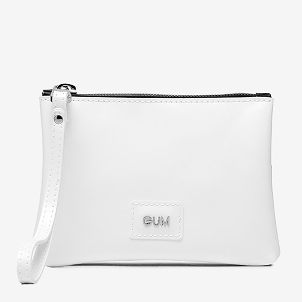 Pochette Donna Mini a Mano GUM Numbers Small linea Color Family colore Bianco