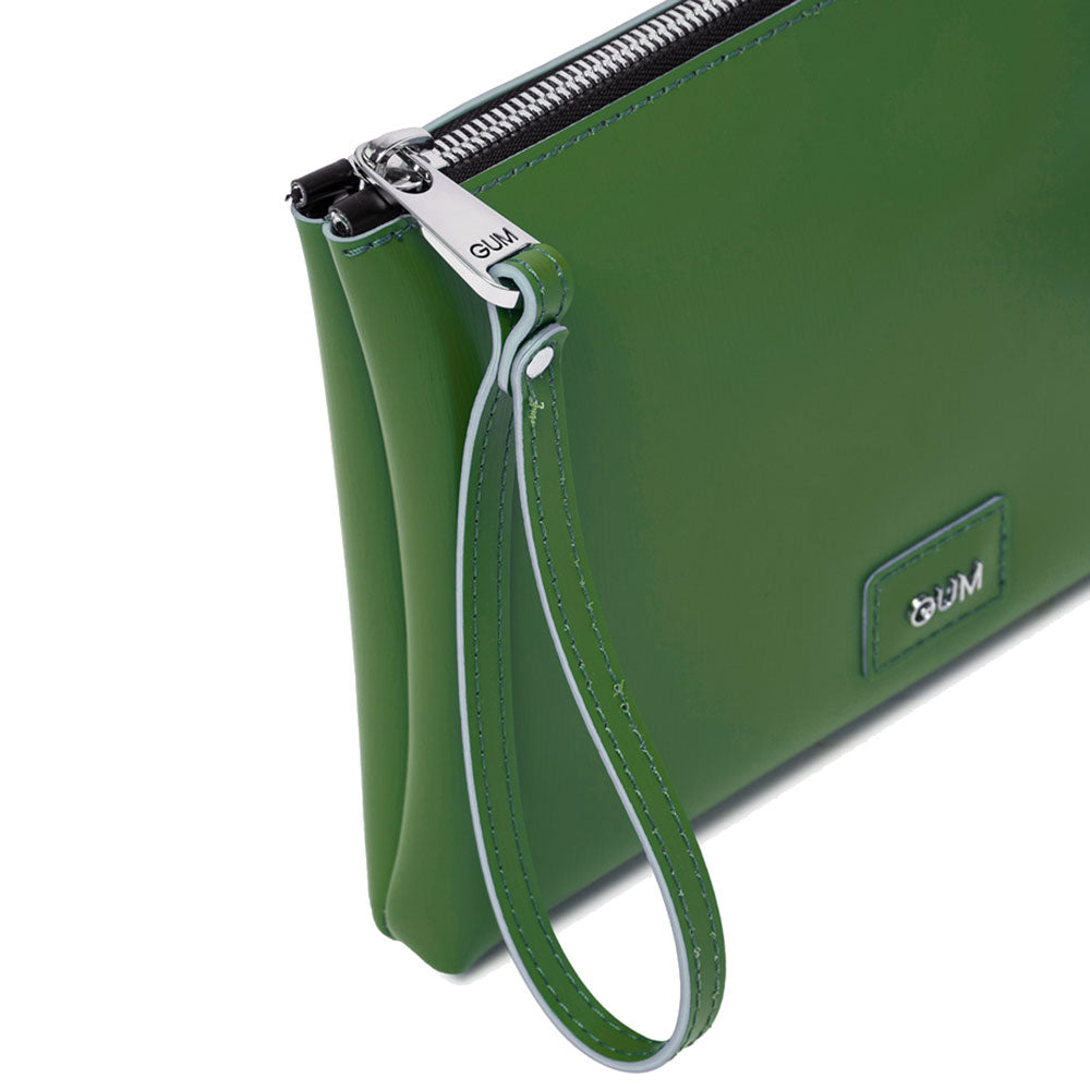 Pochette Donna a Mano Media GUM linea Color Family colore Verde