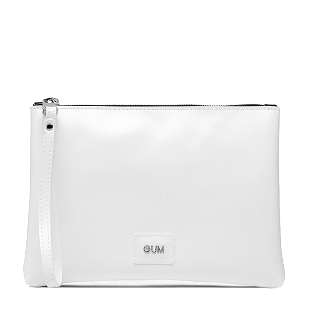 Pochette Donna a Mano Media GUM linea Color Family colore Bianco