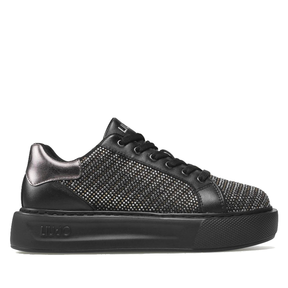 KAPORAL Christa, Scarpe da Ginnastica Donna, Nero Strass, 37 EU KAPORAL Christa, Scarpe da Ginnastica Donna, Nero Strass, 37 EU