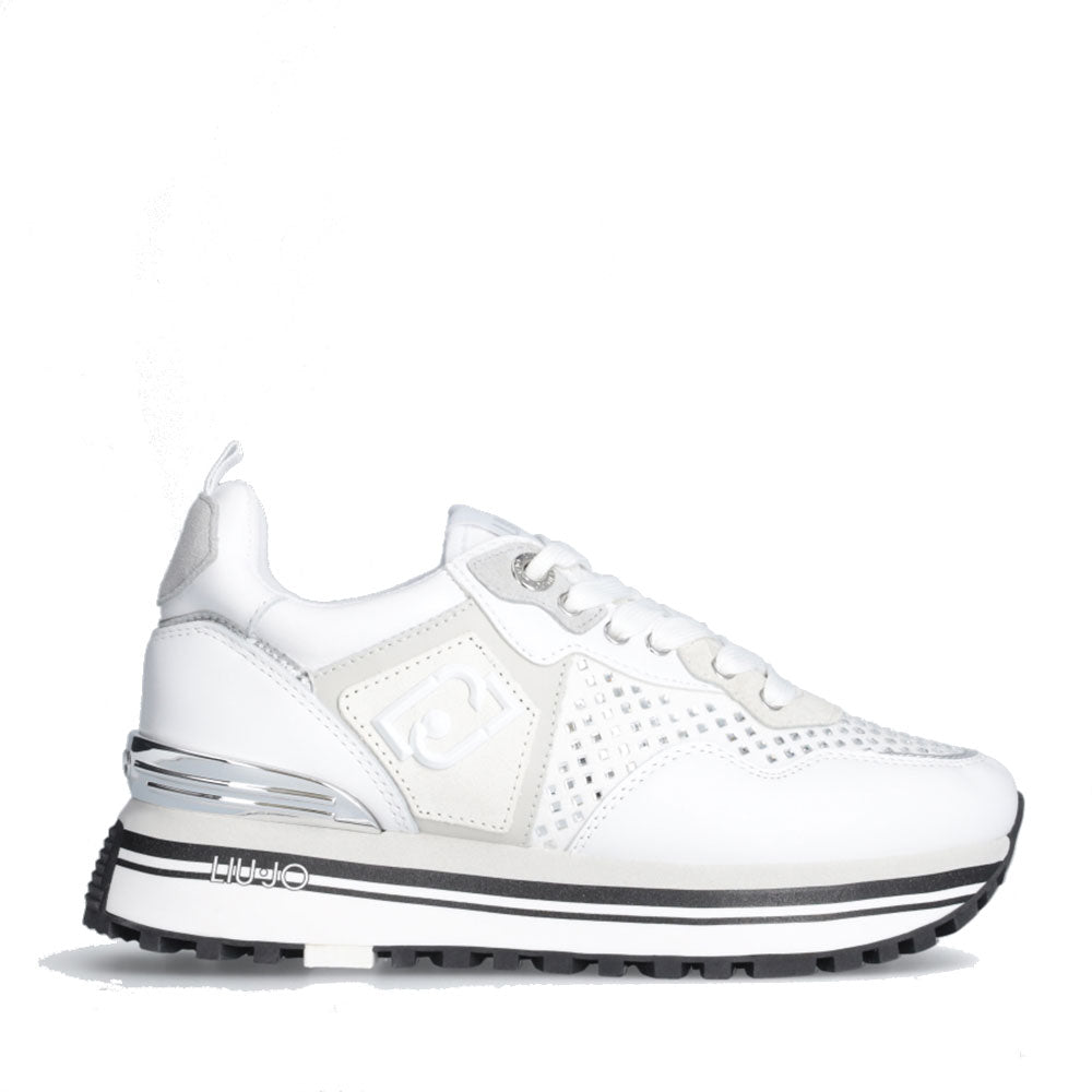 Scarpe Donna LIU JO Maxi Wonder 01 Sneakers Platform in Pelle