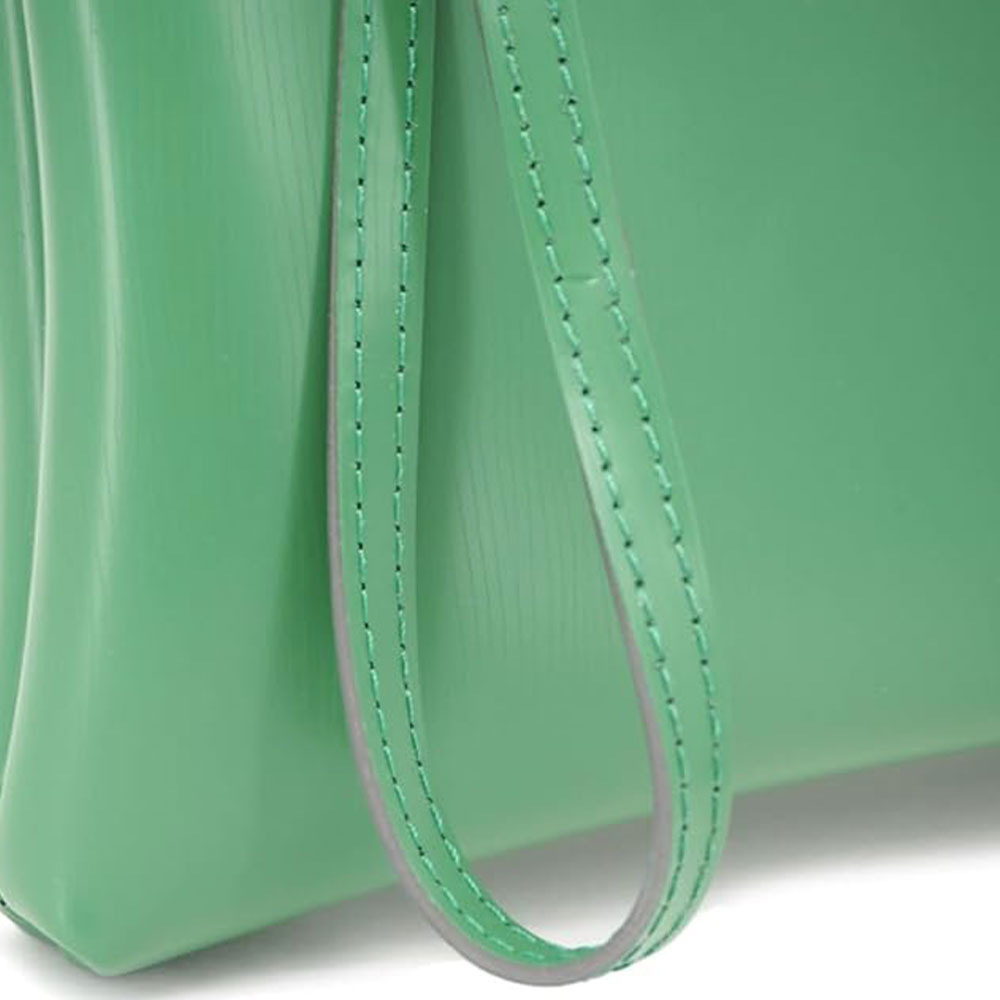 Pochette Donna a Mano con Tracolla GUM linea Color Family colore Grass