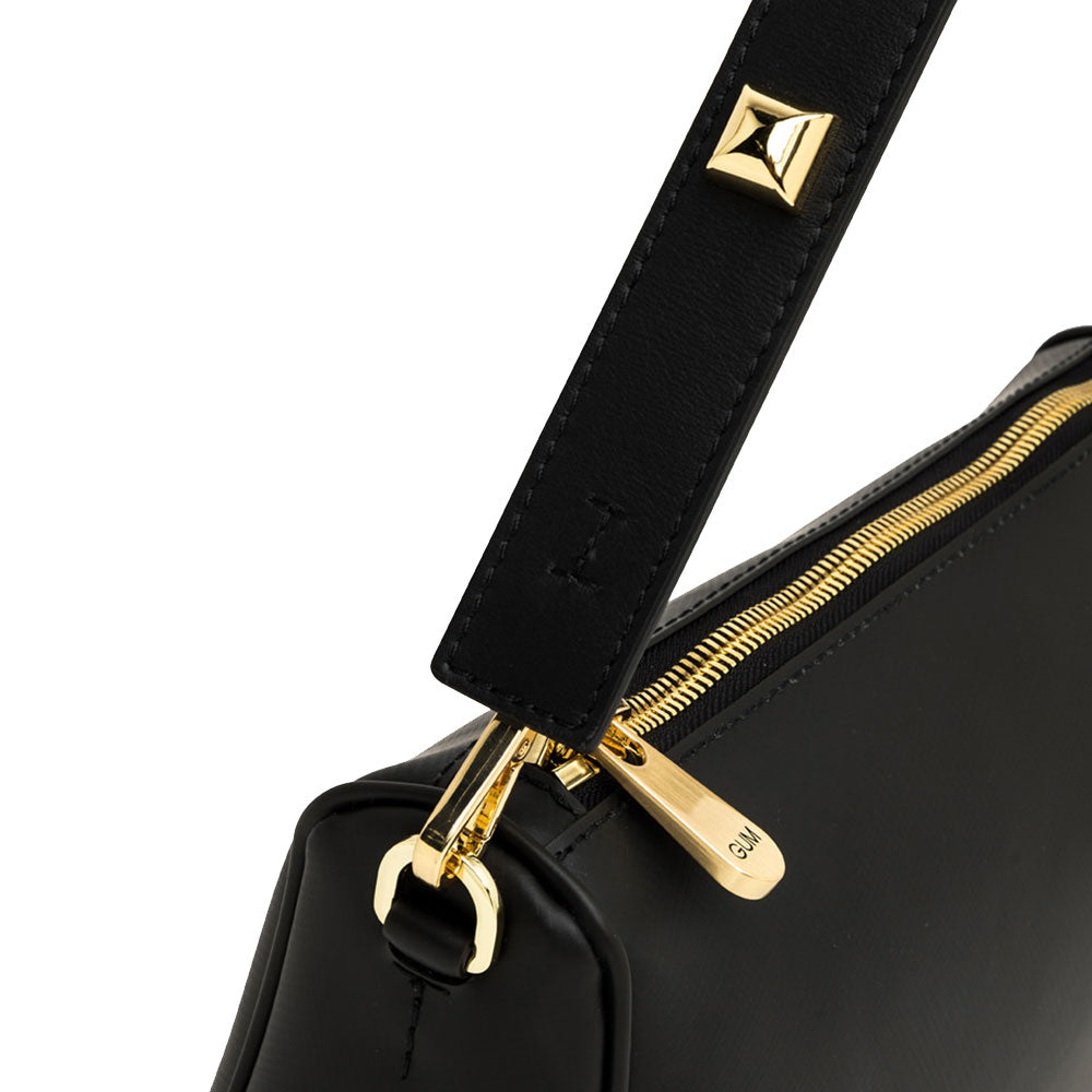 Borsa Donna a Spalla Media GUM linea Maxi Studs colore Nero
