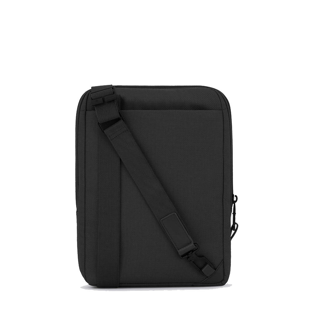 Borsello Uomo PIQUADRO in Tessuto Riciclato Nero1 Linea Gio Misura Grande- CA1816S124