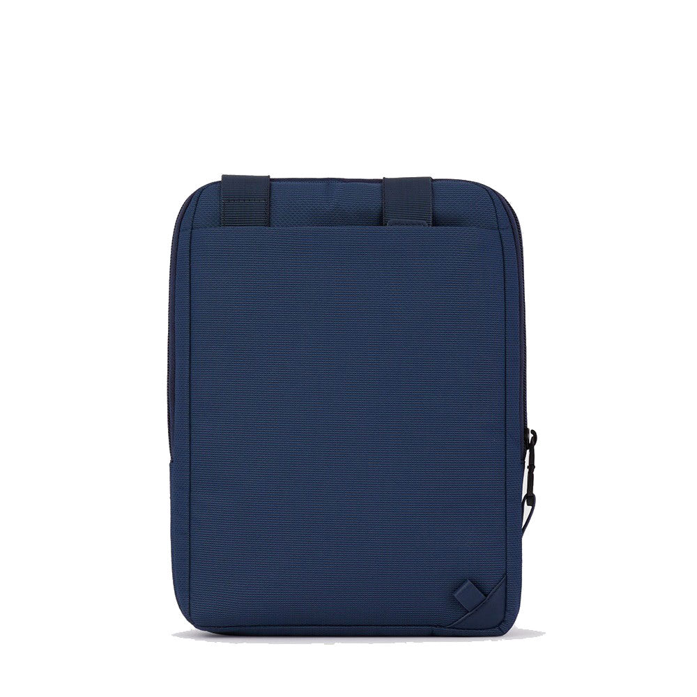 Borsello Uomo PIQUADRO in Tessuto Riciclato Blu Linea Gio Misura Grande- CA1816S124