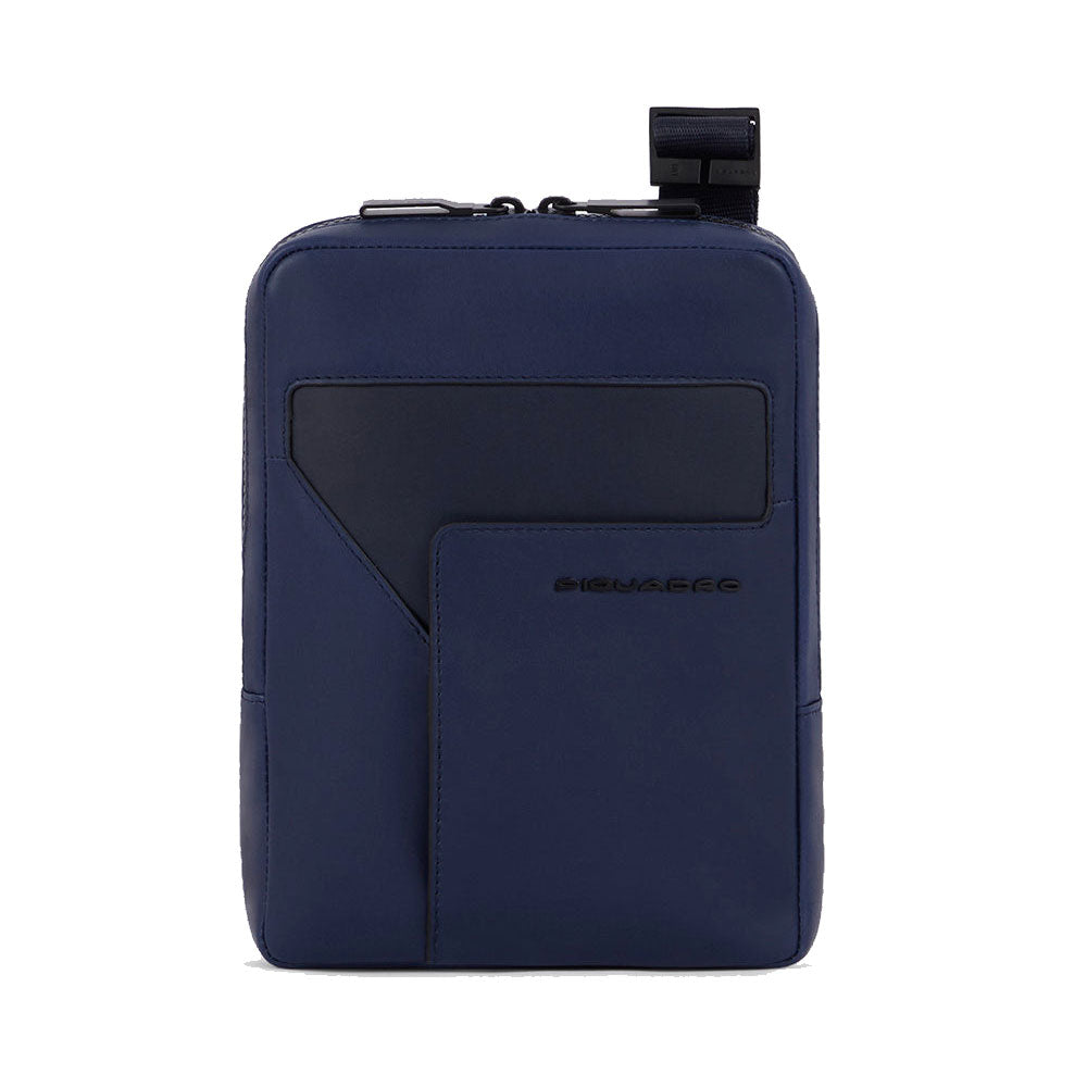 Borsello Uomo PIQUADRO in Pelle Blu Linea Aye - CA3084W119