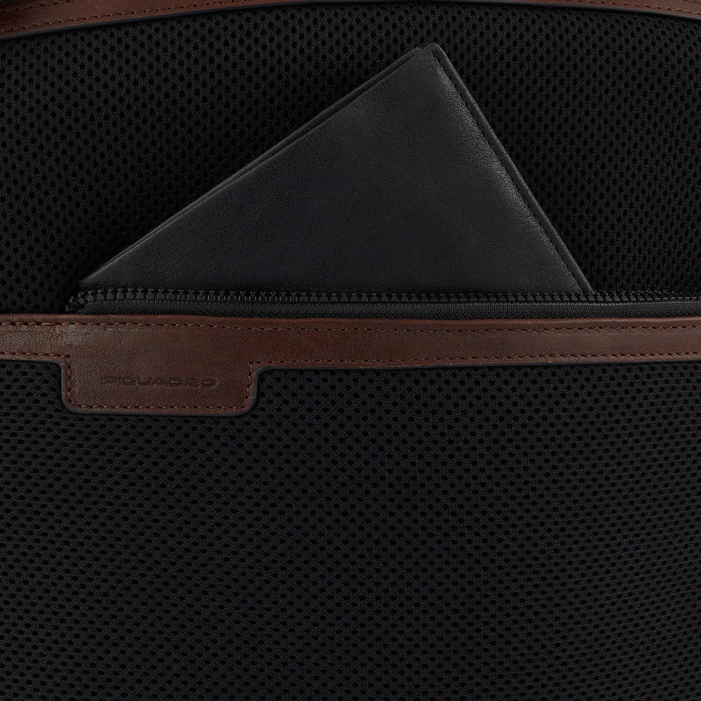 PIQUADRO Rucksack für 14" PC und Tablet aus Cuoio-Leder Harper Line - CA3869AP