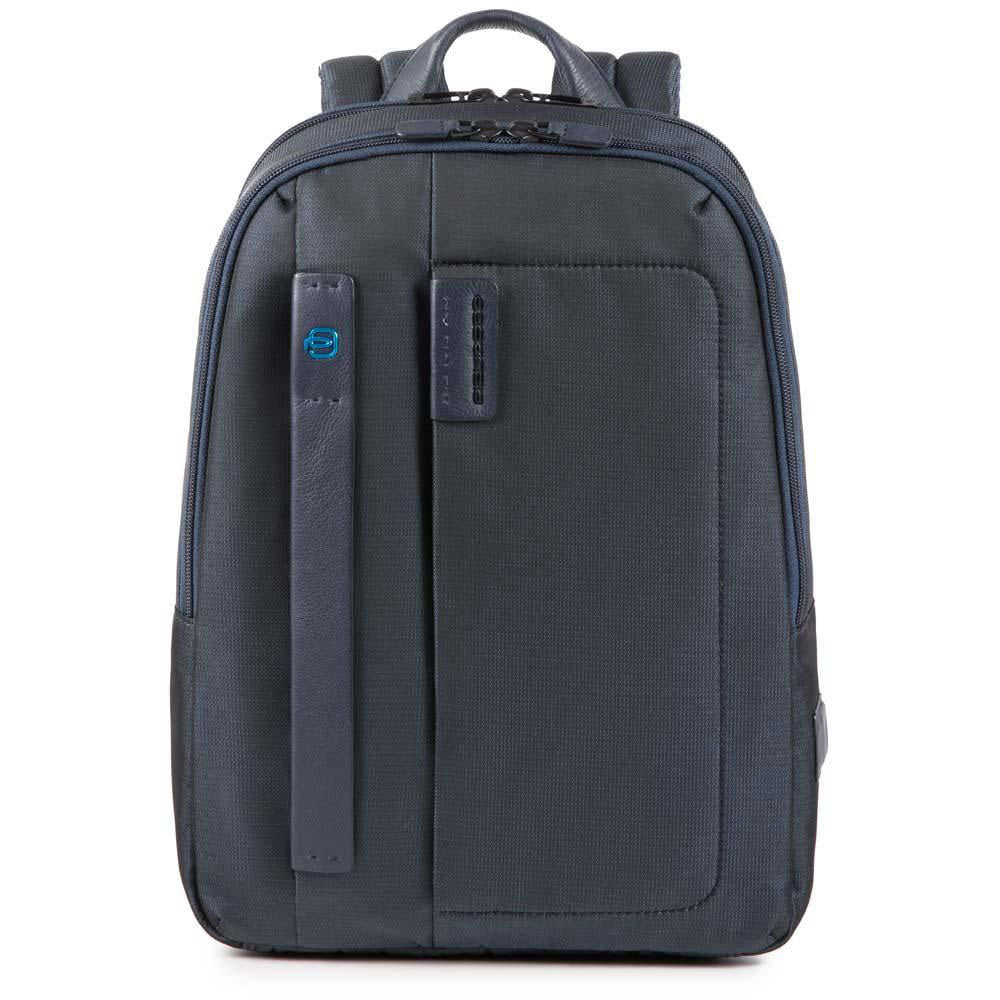PIQUADRO
Rucksack für 14-Zoll-PC und Tablet aus Chevron Farbstoff, Blau – CA3869P16