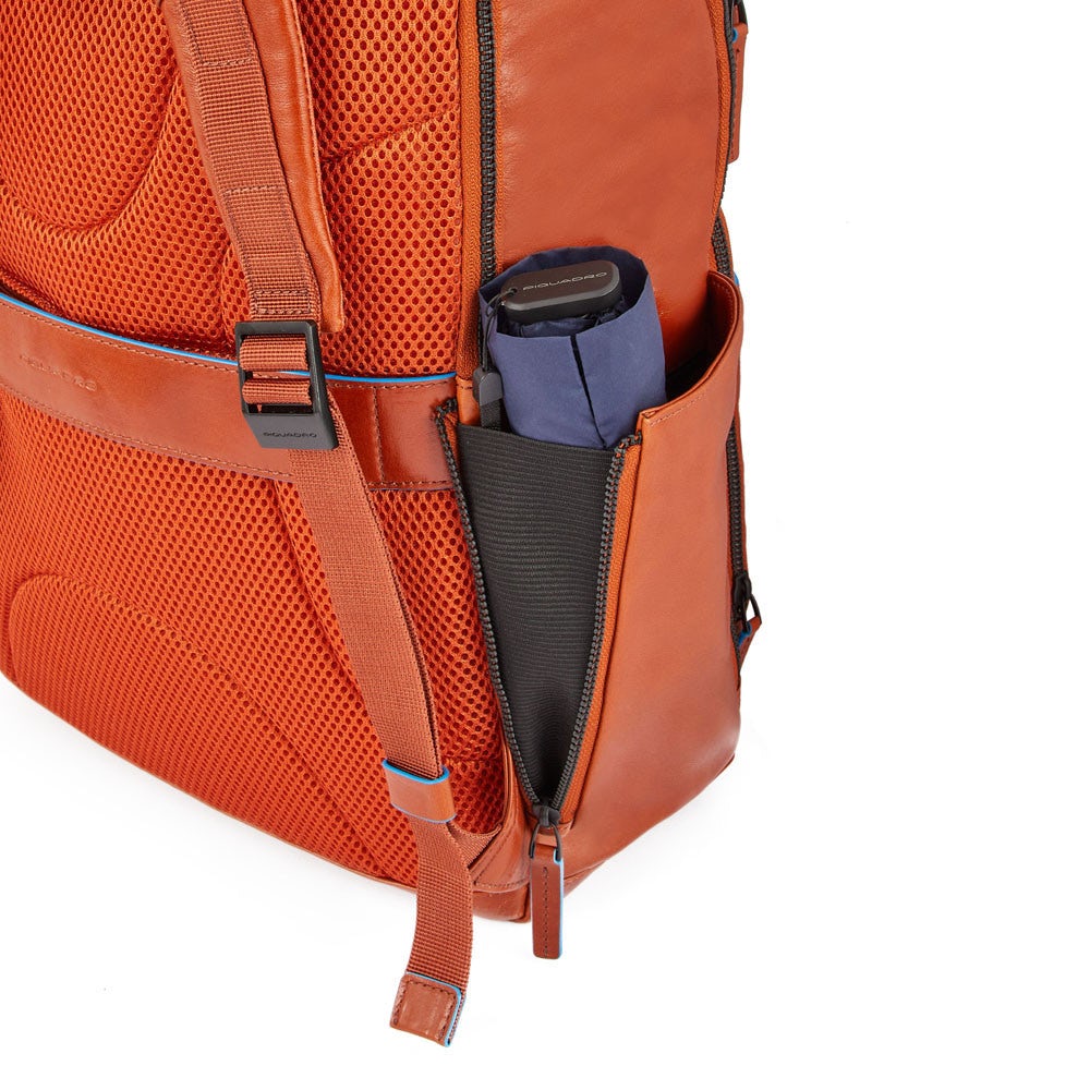Zaino PIQUADRO Porta Pc 15,6" e Tablet - CA5381B2V in Pelle Blu linea B2V
