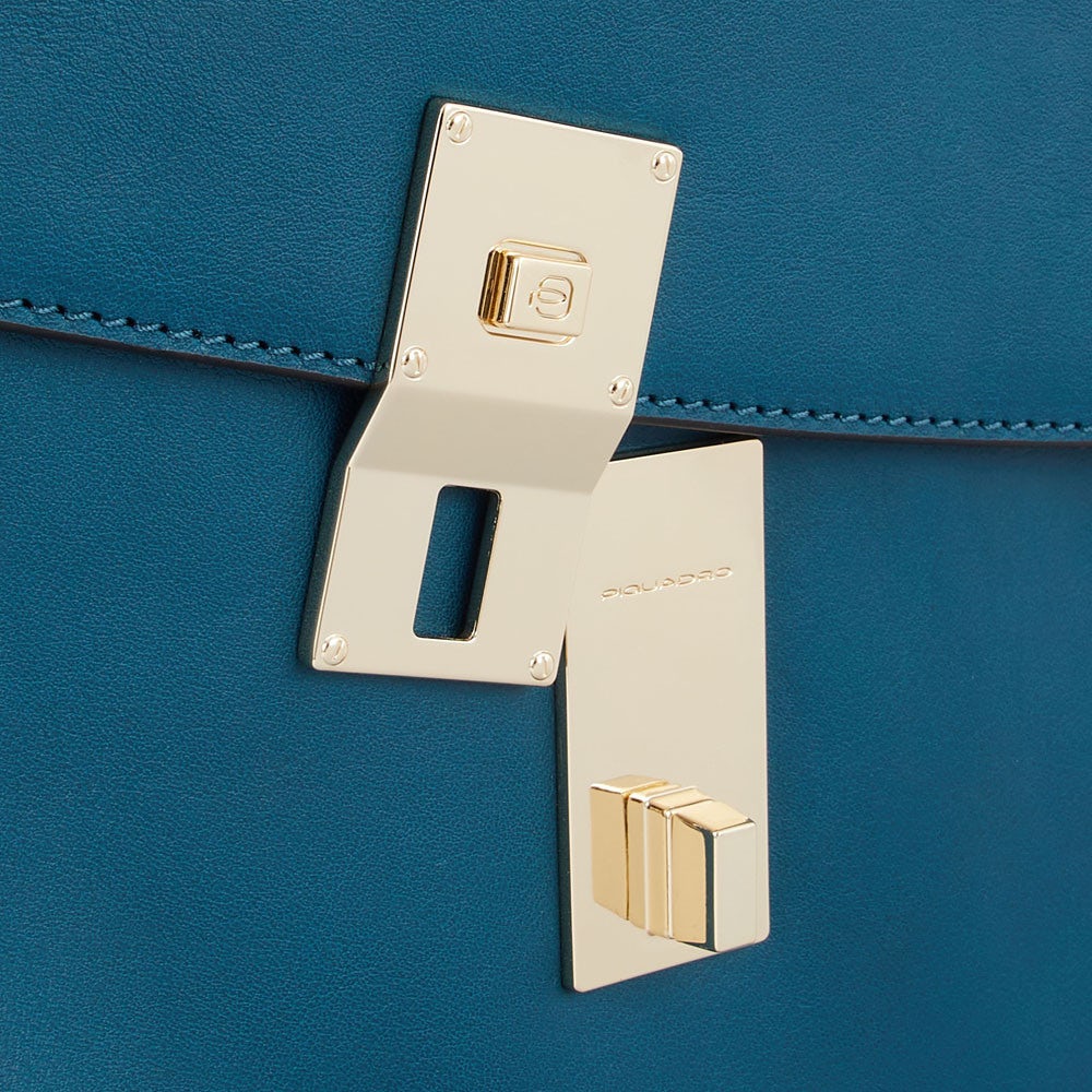 Zaino Donna Porta iPad PIQUADRO linea Dafne in Pelle color Cuoio CA5733DF