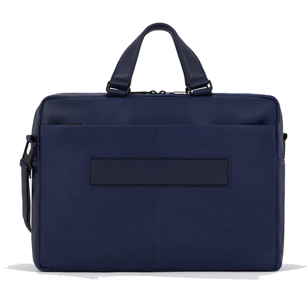 Cartella Porta Pc 15,6" PIQUADRO in Pelle Blu Linea Aye - CA6203W119