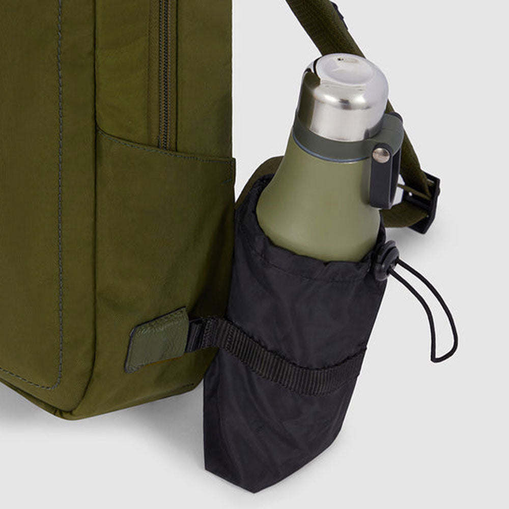 PIQUADRO Rucksack für 14-Zoll-PC aus schwarzem Stoff, Linie P16S2 – CA6232P16S2