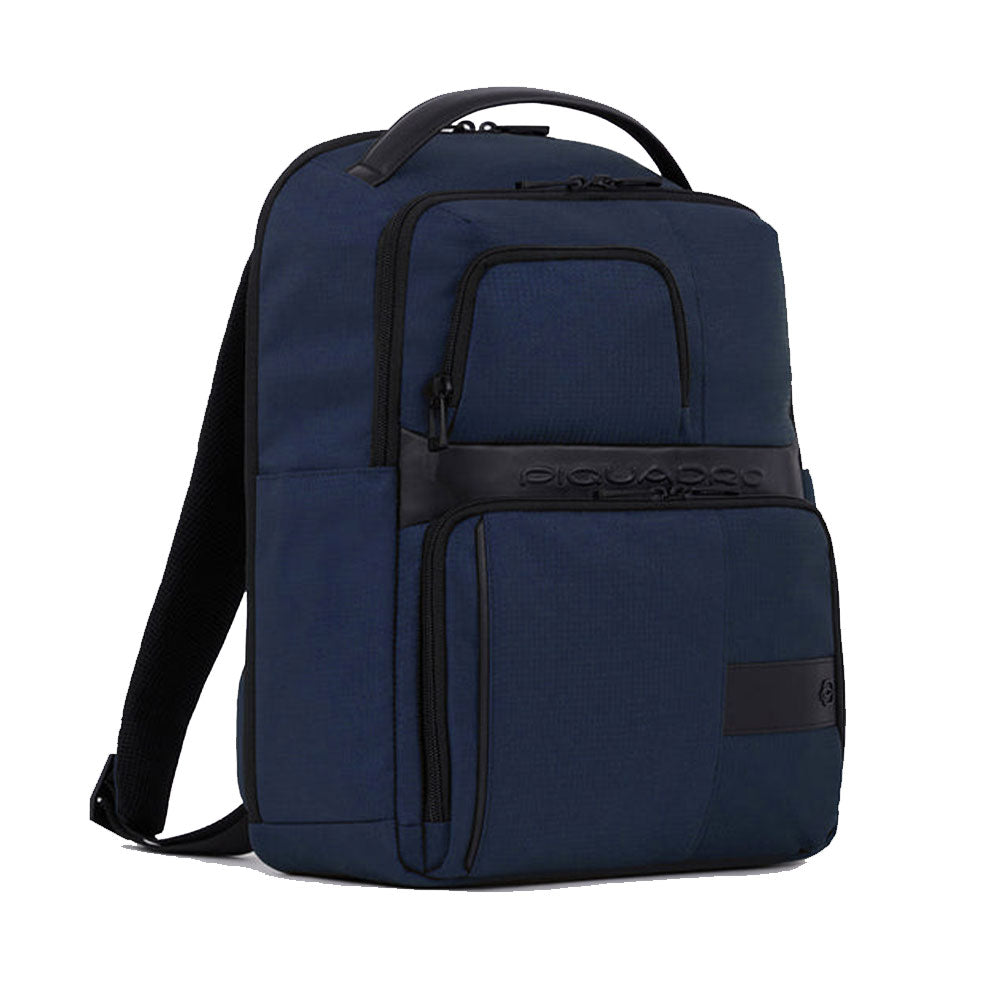 PIQUADRO Wollem Line – CA6238W129
Rucksack für 14-Zoll-PC aus blauem Stoff