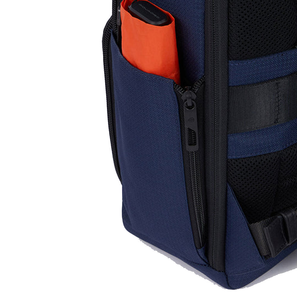 PIQUADRO Wollem Line – CA6238W129
Rucksack für 14-Zoll-PC aus blauem Stoff
