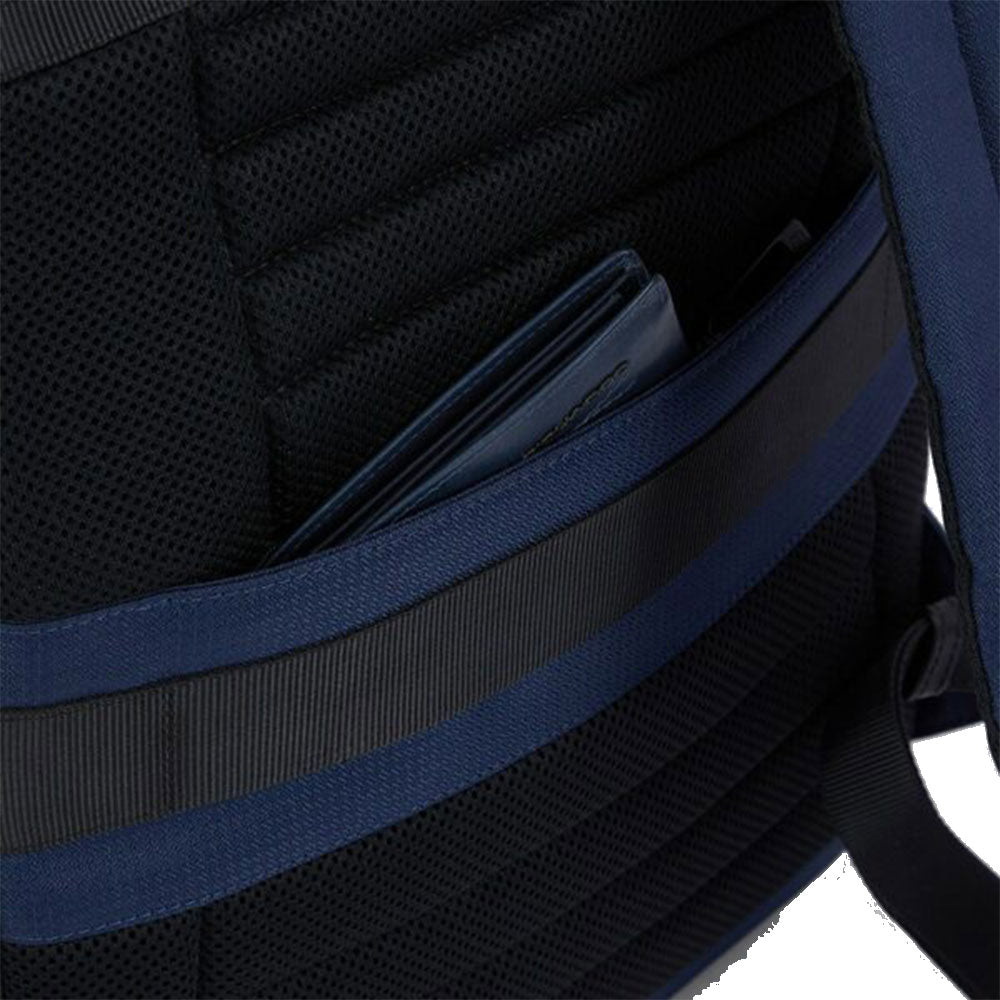 PIQUADRO WOLLEM LINIE
Rucksack für 15,6-Zoll-PC aus blauem Stoff – CA6239W129BM