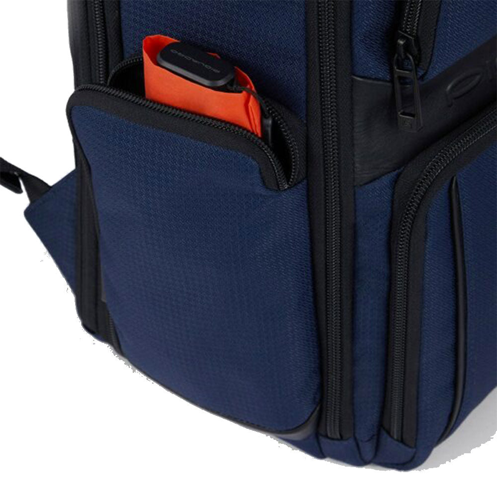 PIQUADRO WOLLEM LINIE
Rucksack für 15,6-Zoll-PC aus blauem Stoff – CA6239W129BM