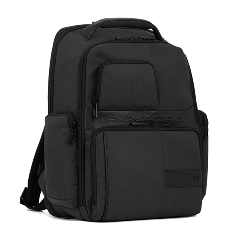Zaino PIQUADRO porta Pc 15,6" in Tessuto Colore Nero Linea Wollem - CA6239W129BM