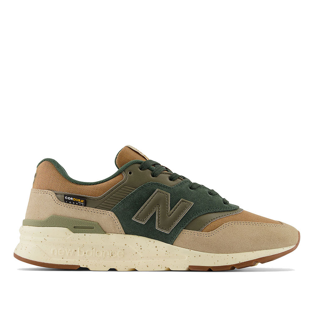 Scarpe Uomo NEW BALANCE Sneakers 997H in Pelle Scamosciata e Mesh colore Dark Camo Green