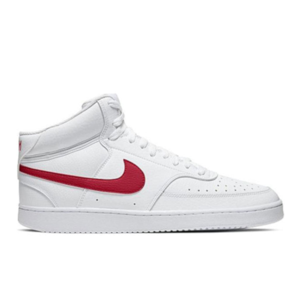 Scarpe NIKE Sneakers Alte linea Court Vision Mid colore Bianco - Rosso