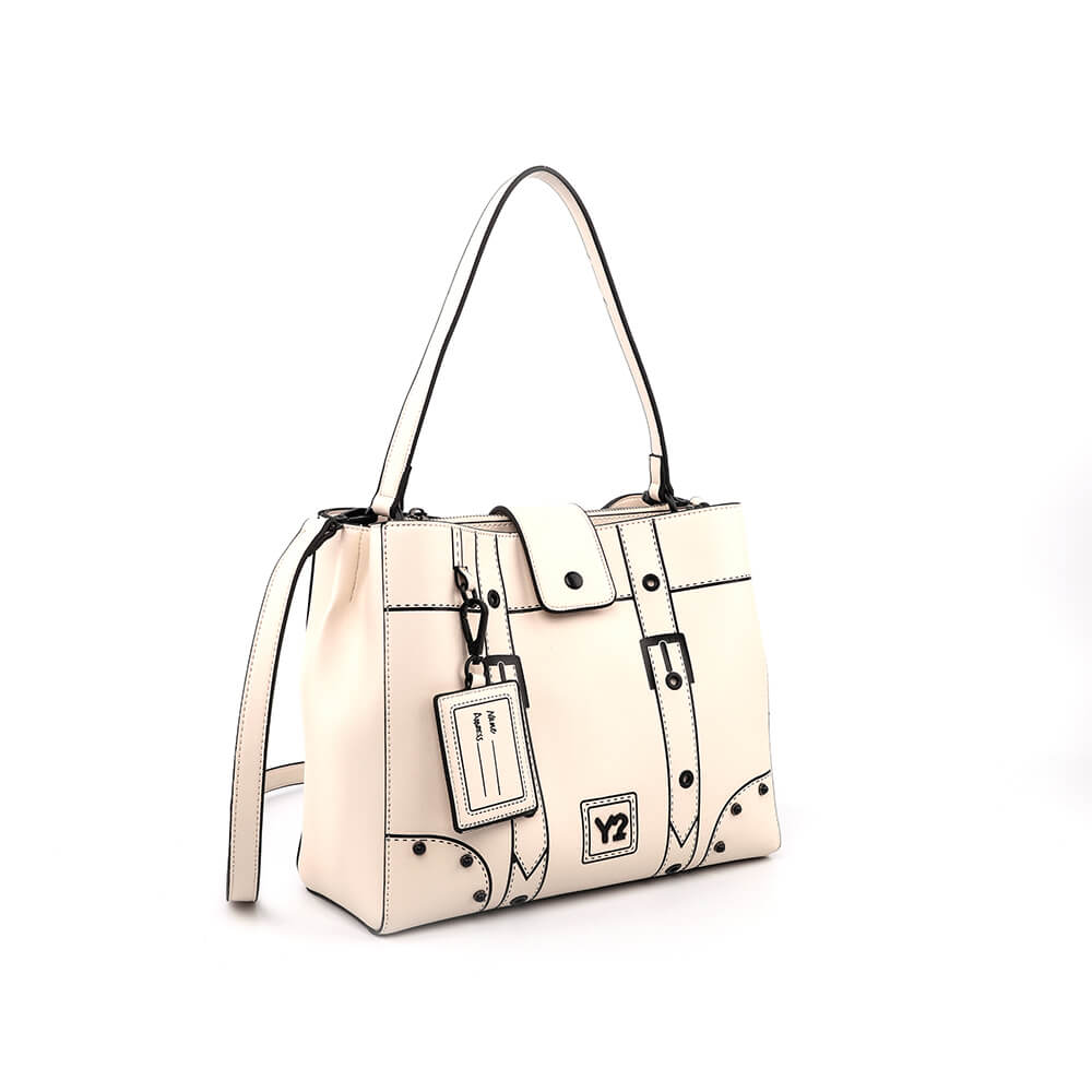Borsa Donna a Spalla Y NOT linea Dream Monochrome Milk D007